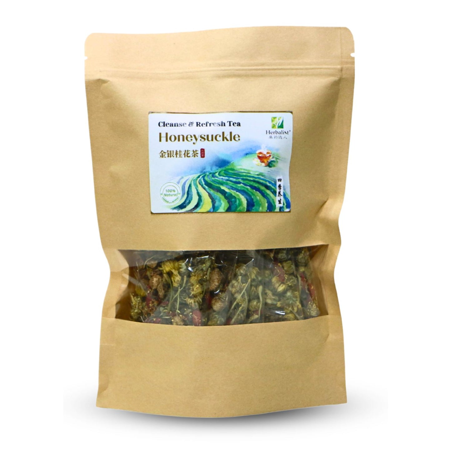 草药达人金银桂花茶