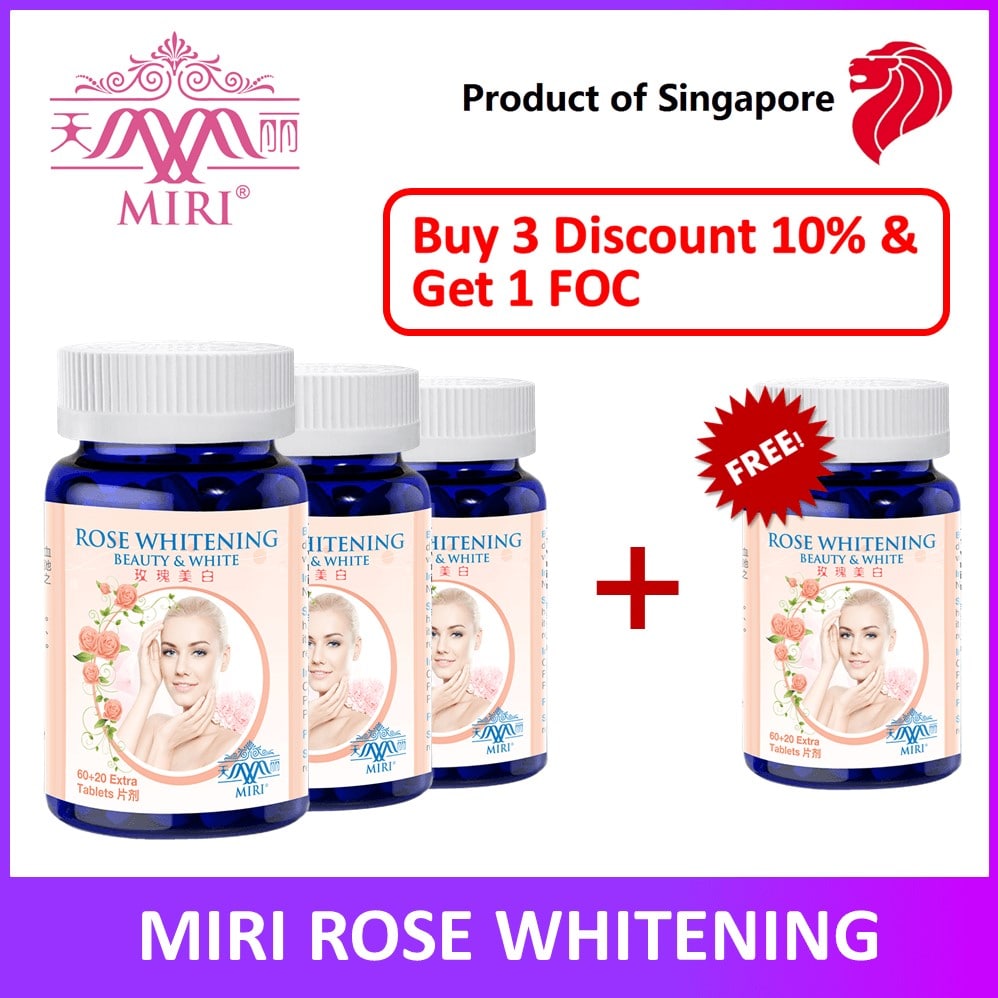 Miri Rose Whitening 3+1