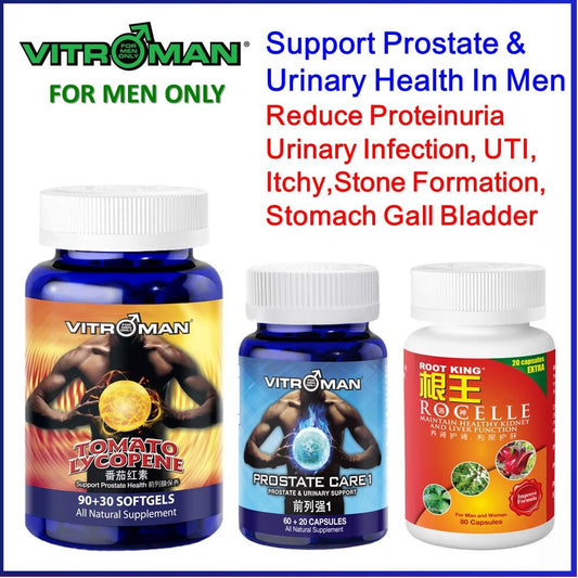 Combo Set 2: Improve Urine Flow Men's Health